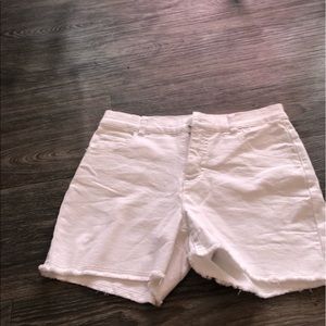 white shorts